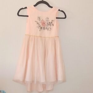 Pippa & Julie Light Pink Floral Dress